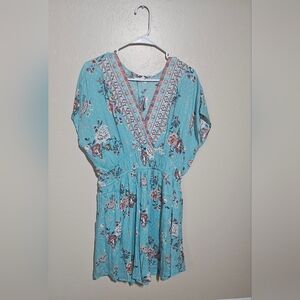 Maurices Floral Empire Waist Dress